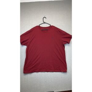 Polo Ralph Lauren Shirt Mens‎ 2XL Red Embroidered Pony Crewneck Short Sleeve Tee